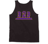 Lebron James Anthony Davis 323 Area Code La Basketball Fan V3 T Shirt