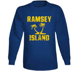 Jalen Ramsey Ramsey Island La Football Fan Distressed T Shirt