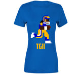 Todd Gurley Ii Tgii 8 Bit Tecmo Bowl Los Angeles Football Fan T Shirt