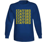 Matthew Stafford X5 La Football Fan T Shirt
