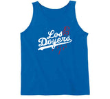 Los Doyers La Baseball Fan V2 T Shirt