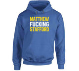 Matthew Fn Stafford La Football Fan T Shirt