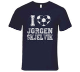 Jorgen Skjelvik I Heart Los Angeles Soccer T Shirt