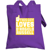 D'Angelo Russell This Guy Loves Los Angeles Basketball Fan T Shirt