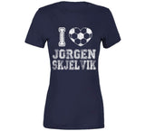 Jorgen Skjelvik I Heart Los Angeles Soccer T Shirt