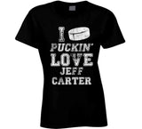 Jeff Carter I Love Los Angeles Hockey T Shirt