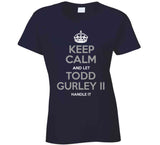 Todd Gurley II Keep Calm La Football Fan T Shirt
