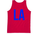 LA Los Angeles Basketball Fan v2 T Shirt