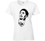Lou Williams Silhouette Big Face La Basketball Fan T Shirt
