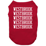 Russell Westbrook X5 Los Angeles Basketball Fan T Shirt