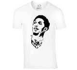 Lou Williams Silhouette Big Face La Basketball Fan T Shirt