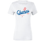 Champs World Champions Los Angeles Baseball Fan T Shirt