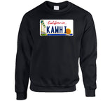 Kawhi Leonard California License Plate La Basketball Fan T Shirt