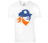 Justin Turner Los Angeles Big Head Silhouette Los Angeles Baseball Fan T Shirt