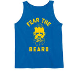 Fear The Beard Eric Weddle Los Angeles Football Fan 8 Bit T Shirt