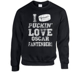 Oscar Fantenberg I Love Los Angeles Hockey T Shirt