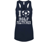 Rolf Feltscher I Heart Los Angeles Soccer T Shirt