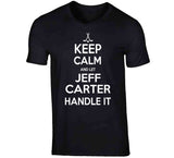 Jeff Carter Keep Calm Handle It Los Angeles Hockey T Shirt