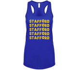 Matthew Stafford X5 La Football Fan V2 T Shirt