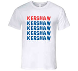 Clayton Kershaw X5 Los Angeles Baseball Fan T Shirt