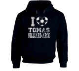 Tomas Hilliard Arce I Heart Los Angeles Soccer T Shirt