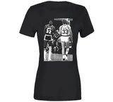 Showtime Lake Show Magic Johnson Larry Bird Legends Basketball Fan V2 T Shirt