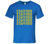 Matthew Stafford X5 La Football Fan T Shirt