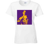 Alex Caruso La Hand Gesture Los Angeles Basketball Fan White T Shirt