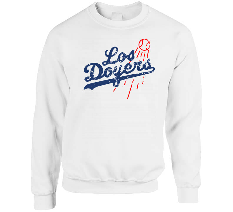 Los Doyers La Baseball Fan V2 T Shirt Classic / Royal Blue / 2 X-Large