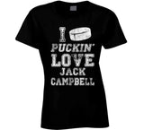 Jack Campbell I Love Los Angeles Hockey T Shirt