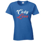 Cody Bellinger Cody Love Los Angeles Baseball Fan V4` T Shirt