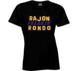 Rajon Rondo Freakin Los Angeles Basketball Fan T Shirt