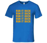 Sean McVay Aaron Donald Run It Back X5 LA Football Fan T Shirt