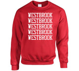 Russell Westbrook X5 Los Angeles Basketball Fan T Shirt