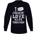 Nate Thompson I Love Los Angeles Hockey T Shirt