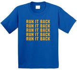 Sean McVay Aaron Donald Run It Back X5 LA Football Fan T Shirt