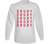 Brandon Drury X5 Los Angeles California Baseball Fan T Shirt