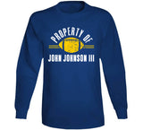 Property Of John Johnson III La Football Fan T Shirt