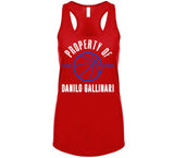 Property Of Danilo Gallinari Los Angeles Basketball Fan T Shirt