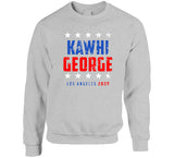 Kawhi Leonard Paul George 2020 La Basketball Fan T Shirt