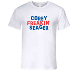 Corey Seager Freakin Seager Los Angeles Baseball Fan V2 T Shirt