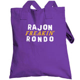 Rajon Rondo Freakin Los Angeles Basketball Fan V2 T Shirt