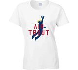 Mike Trout Air Los Angeles California Baseball Fan V2 T Shirt