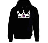 Butch Goring Crown Distressed Los Angeles Hockey Fan T Shirt