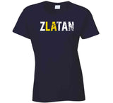 Zlatan Ibrahimovic The Best LA Soccer Fan Distressed T Shirt