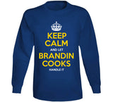 Brandin Cooks Keep Calm Handle It La Football Fan T Shirt