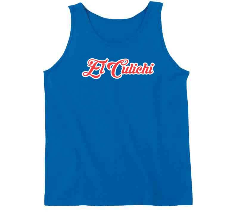 LaLaLandTshirts Julio Urias El Culichi Los Angeles Baseball Fan T Shirt Tanktop / Royal Blue / Medium