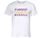 D'Angelo Russell Freakin Los Angeles Basketball Fan V3 T Shirt