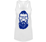 Fear The Beard Eric Weddle Los Angeles Football Fan Distressed T Shirt