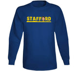 Matthew Stafford Hollywood Sign La Football Fan V2 T Shirt